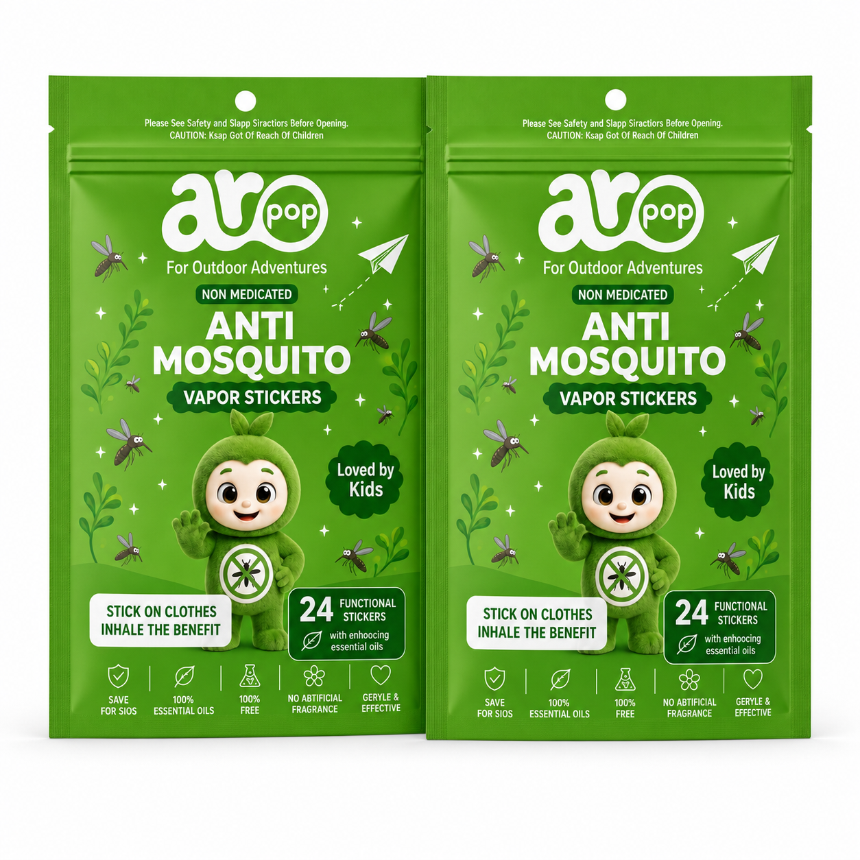 Aropop Anti Mosquito – 2-pack