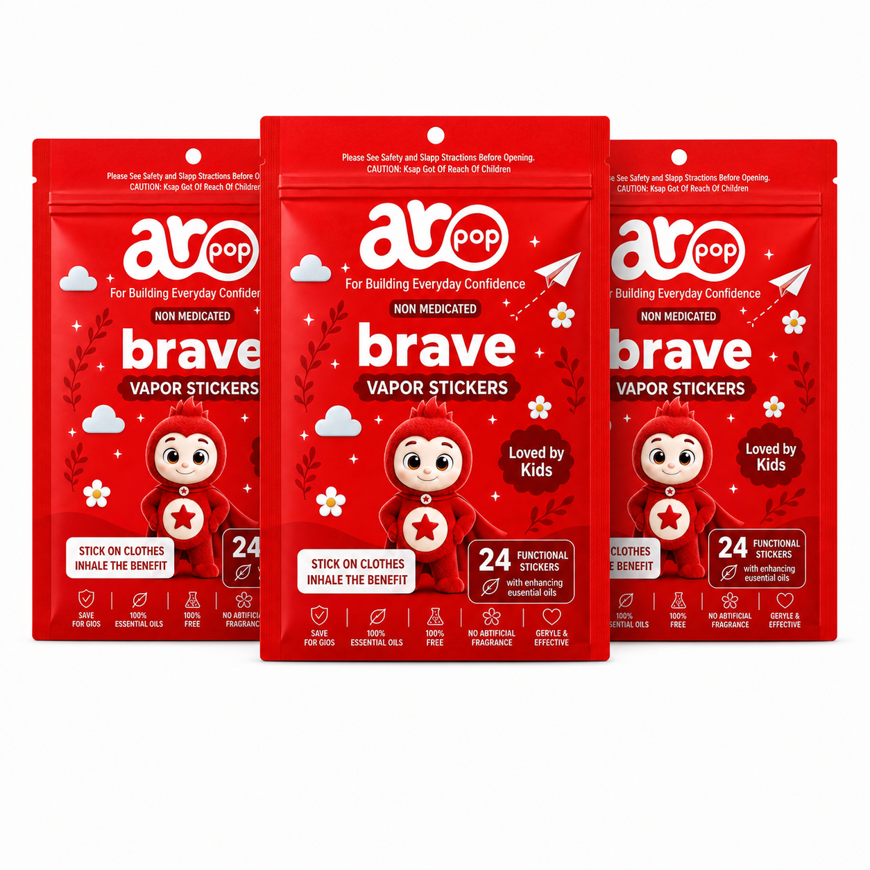 Aropop Brave – 3-pack