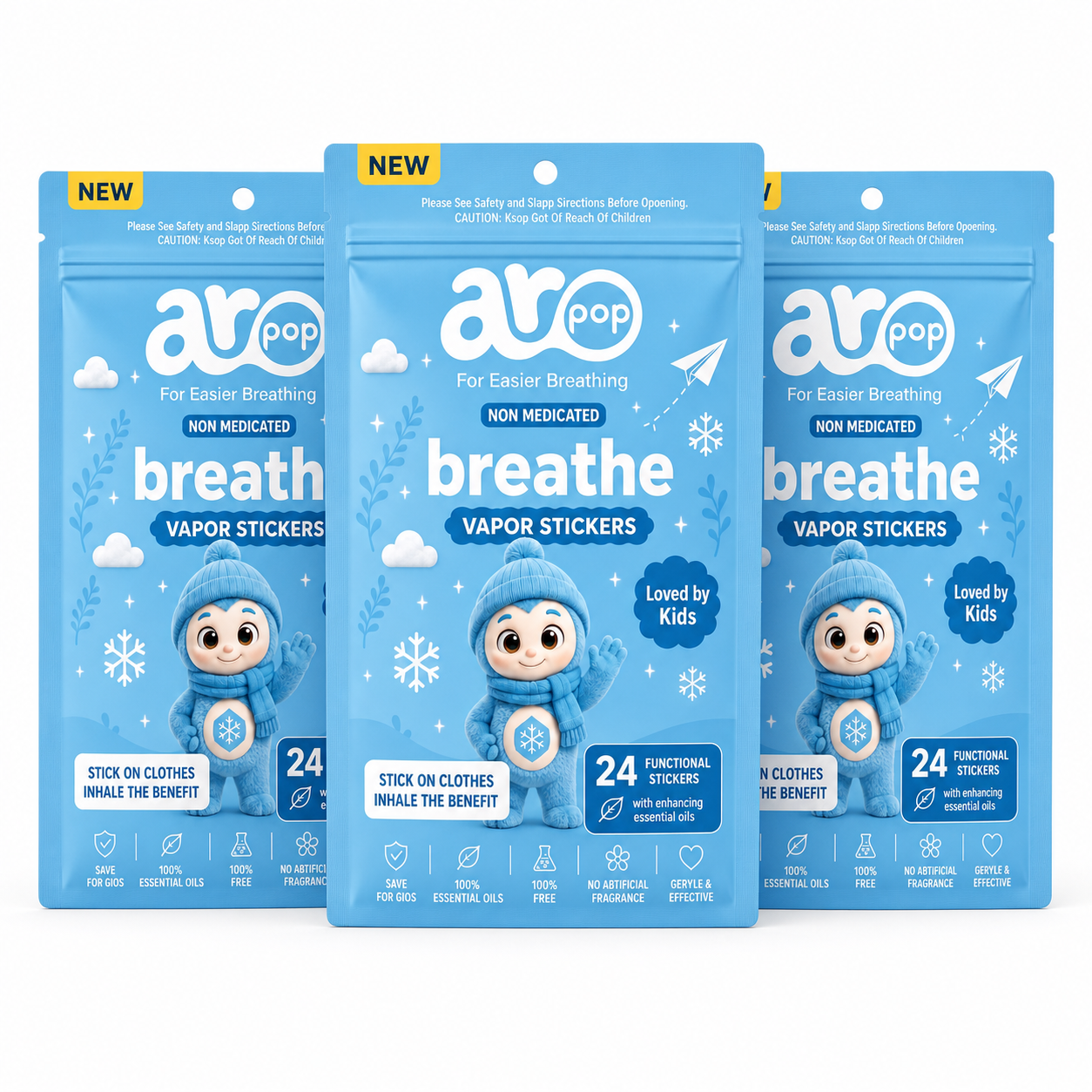 Aropop Breathe – 3-pack