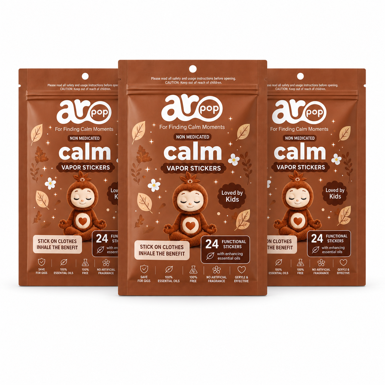 Aropop Calm – 3-pack