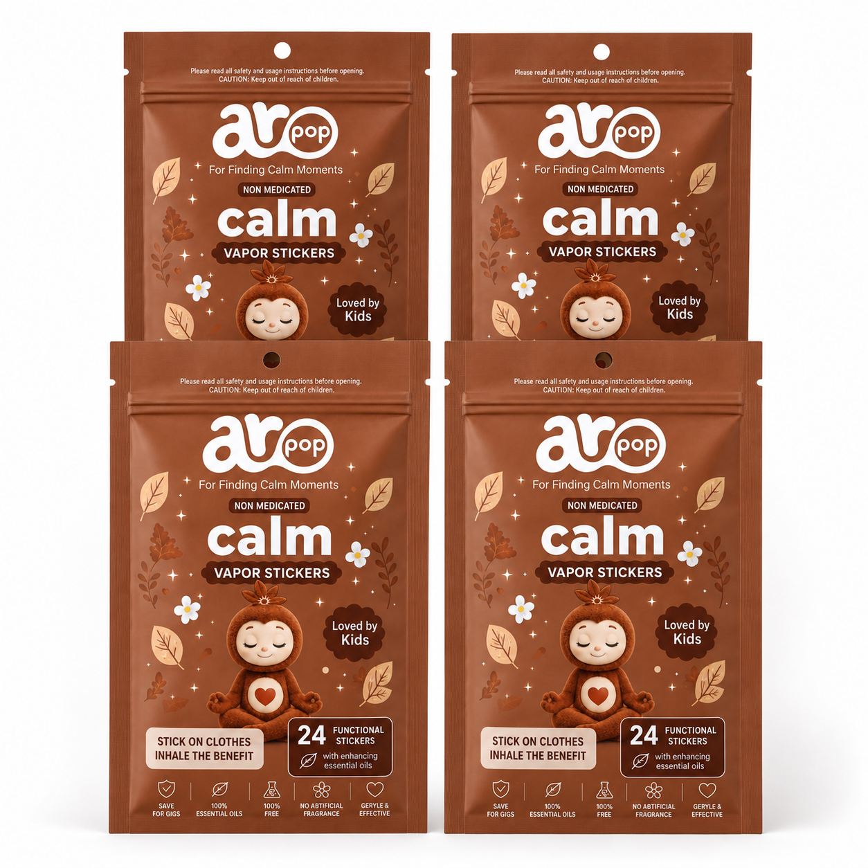 Aropop Calm – 4-pack