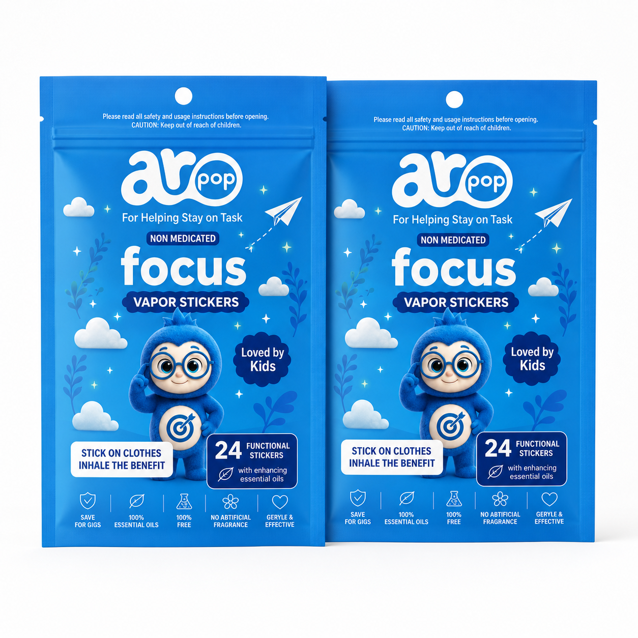 Aropop Focus – 2-pack