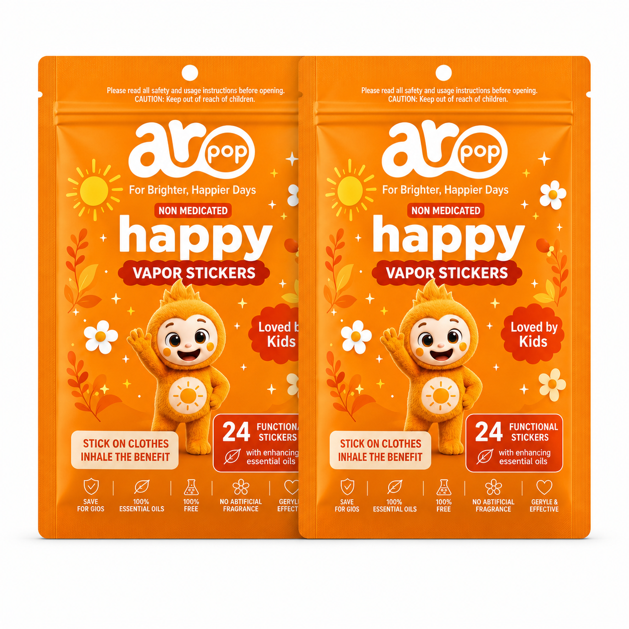 Aropop Happy – 2-pack