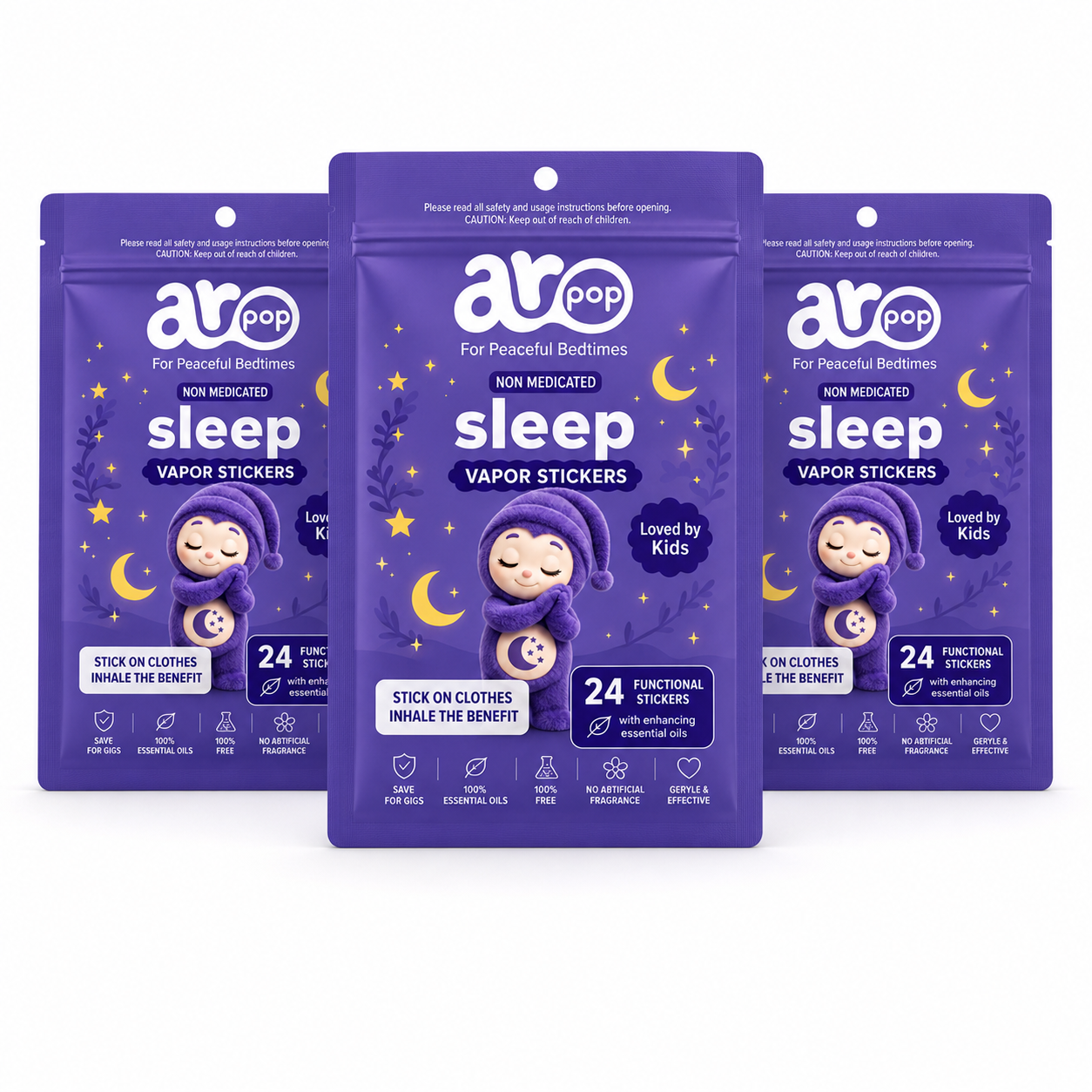 Aropop Sleep – 3-pack